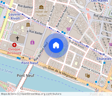 3 chambres, Louvre Paris 1e - Photo 1