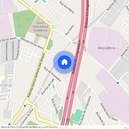 Avenida Ferraz Alvim (Jd Ruyce) - até 819/820, Casa Grande, Diadema, SP, 09961550