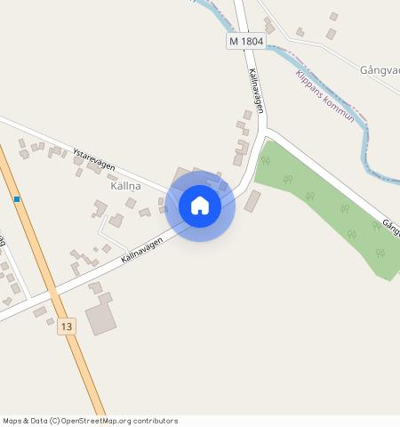 Källnavägen, Klippan