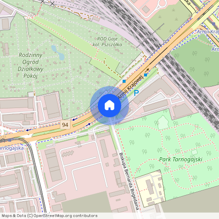 ul. ks. Czesława Klimasa, Tarnogaj, Krzyki, Wrocław, dolnośląskie