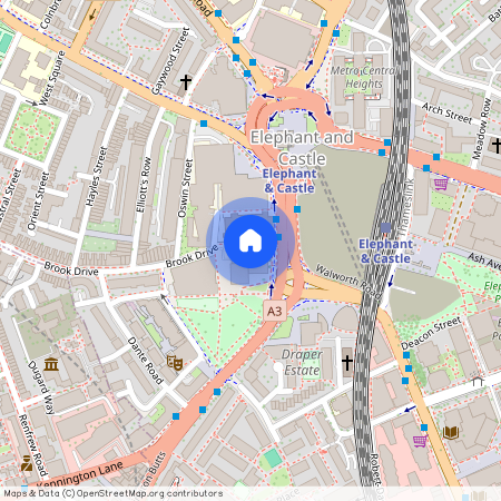 The Pavilion, One The Elephant, 6 St. Gabriel Walk, Elephant and Castle, London, SE1