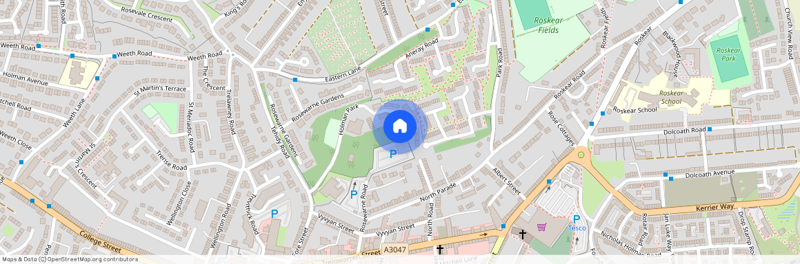 Holman Park, Camborne - Two double bedroom apartment