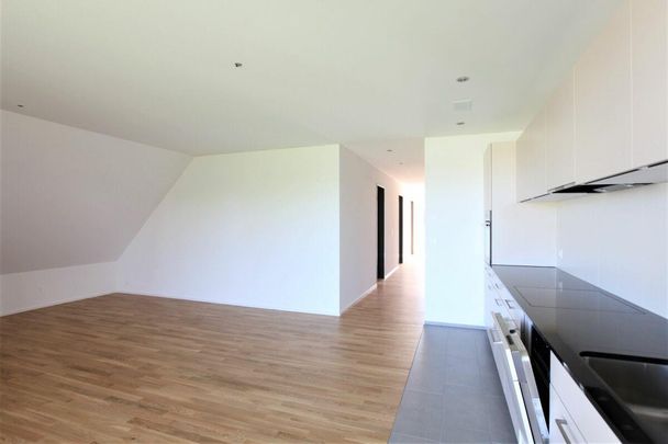 Gemütliche 4.5 Zimmerwohnung mit Balkon und Aussicht ins Grüne. - Foto 1