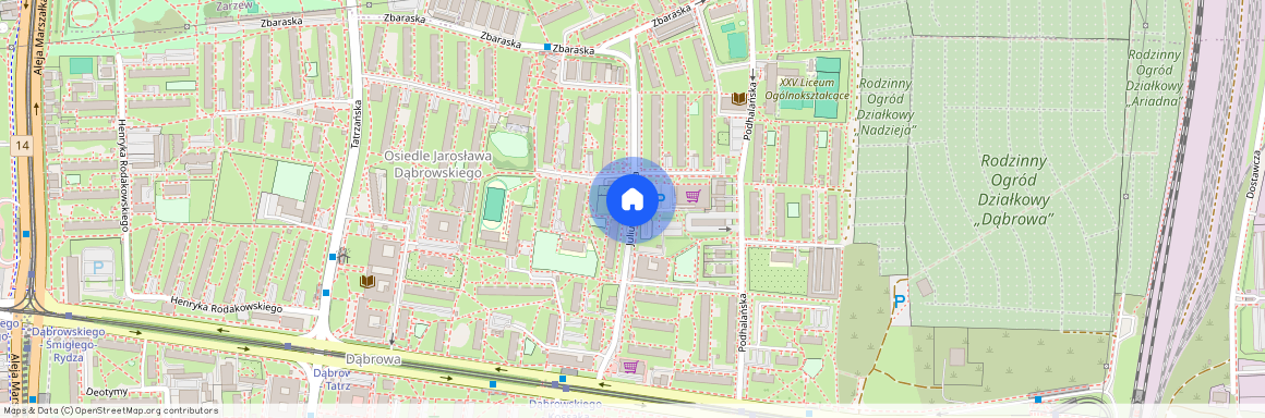 ul. Juliusza Kossaka, Dąbrowa, Górna, Łódź, łódzkie