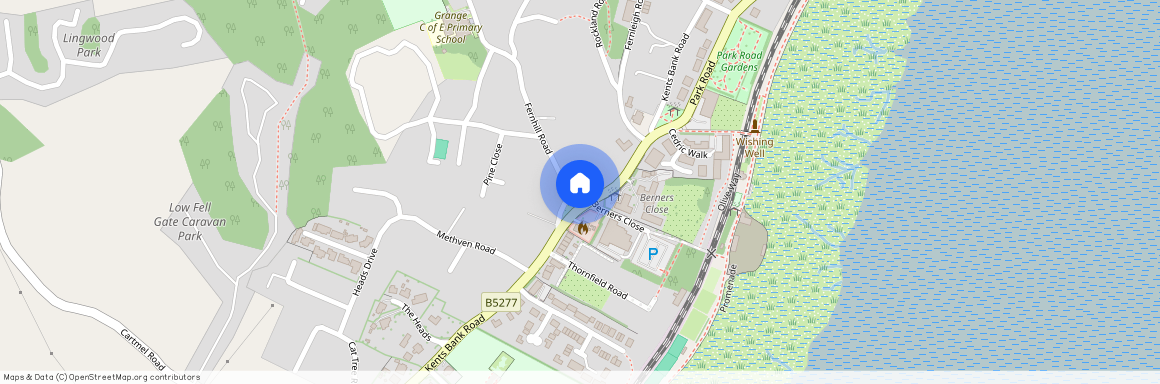 6 Miramar, Kents Bank Road, Grange-over-Sands. La11 7DJ