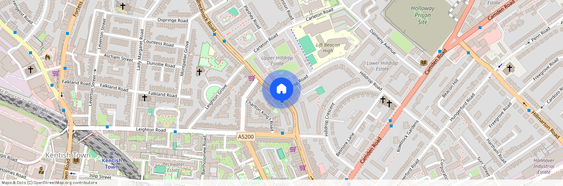 Hilldrop Road, Kentish Town, N7