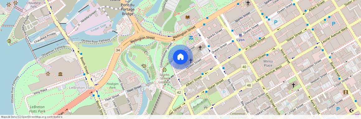 428 Sparks St Unit 1407, Ottawa (Centretown ) (K1R 0B3)