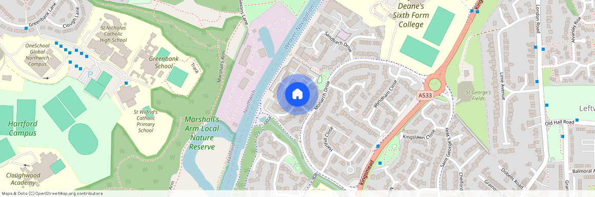 Wrenbury Drive, Kingsmead, CW9