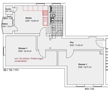Charmante 2 ZKB mit Balkon, top modernisiert! - Foto 1