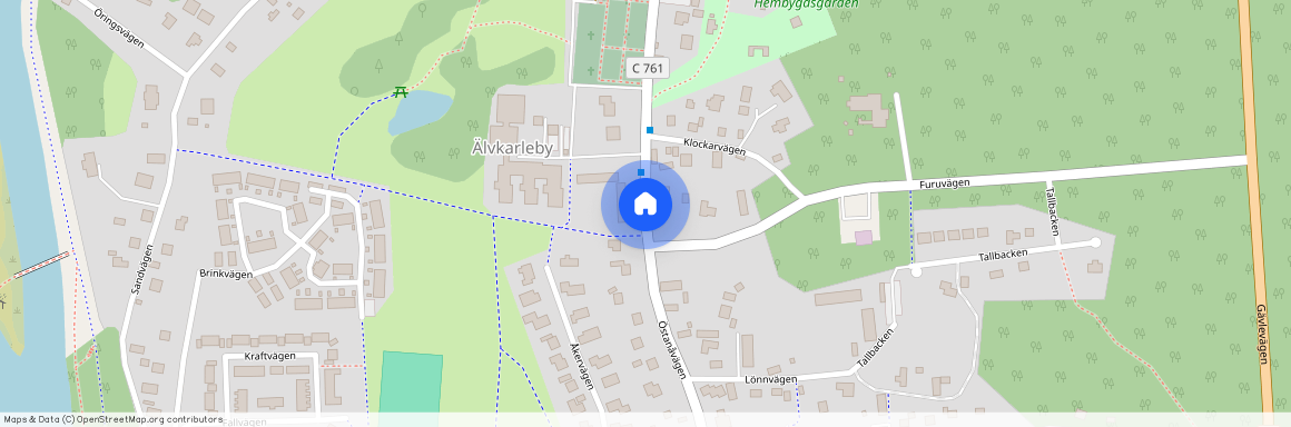 Östanåvägen, Älvkarleby