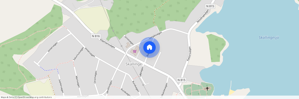 Bagarevägen, Skällinge