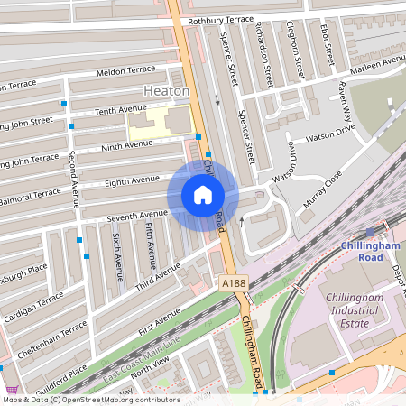 Chillingham Road, Heaton, Newcastle upon Tyne, Tyne and Wear, NE6 5XL