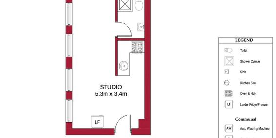 Studio to rent - Photo 3