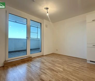 Gut geschnittene 1-Zimmer-Wohnung in unmittelbarer Nähe zur Donau -... - Photo 1