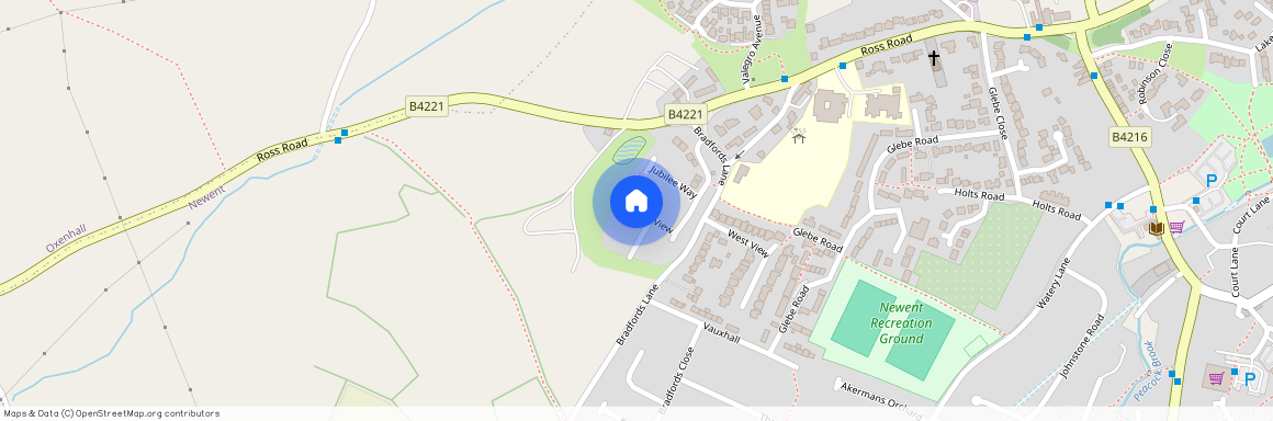 Jubilee Way, Noent Edge, Newent