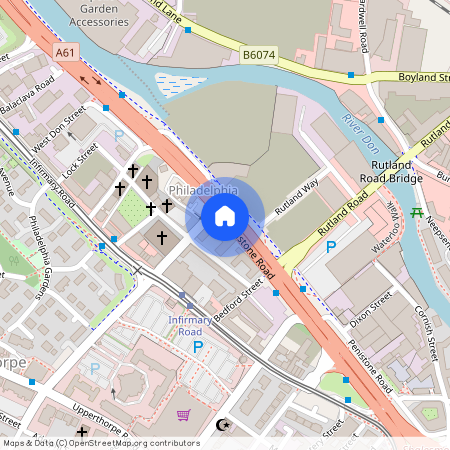 Cross Bedford Street, Philadelphia House, S6 3BS, Sheffield