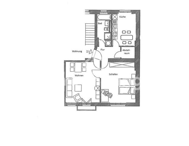 TAUSCHWOHNUNG AltbauWohnung - Foto 1