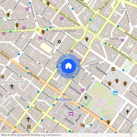 Ζαλίκη Γ., 6, Θεσσαλονίκη Ελλάδα, 54631, Ρωμαϊκή Αγορά - Βενιζέλου - Ιστορικό Κέντρο (Κέντρο Θεσσαλονίκης)