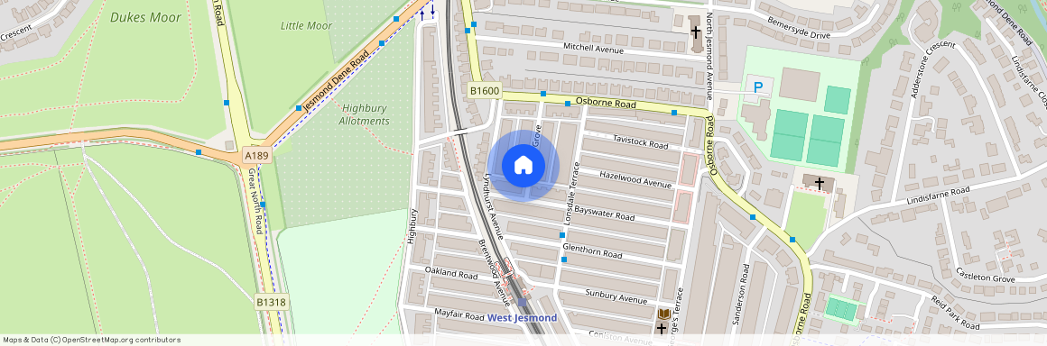 Myrtle Grove, Newcastle Upon Tyne, NE2