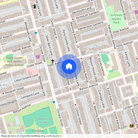 487 Clinton Street nd Floor, Toronto