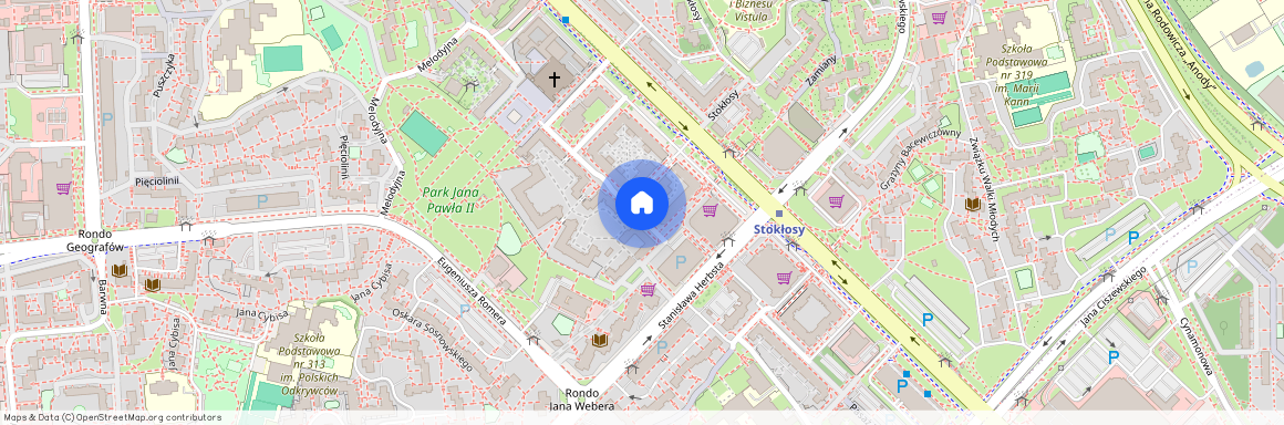 ul. Pasaż Ursynowski, Ursynów Północny, Ursynów, Warszawa, mazowieckie