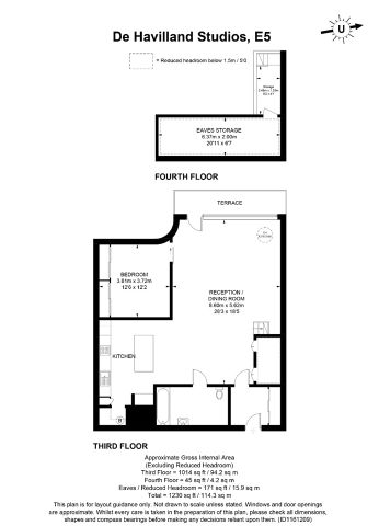 Studio Flat, Dehavilland Studios, E5 - Photo 5