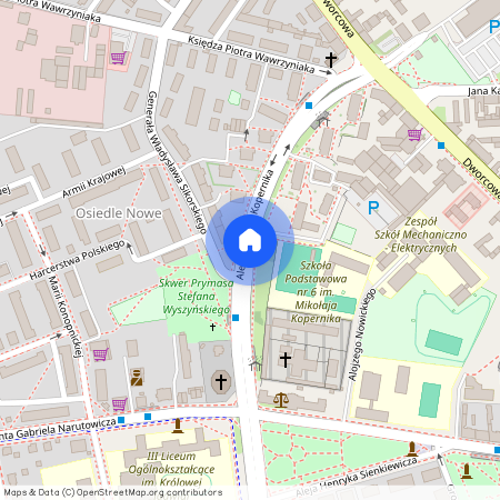 al. Mikołaja Kopernika, Inowrocław, inowrocławski, kujawsko-pomorskie
