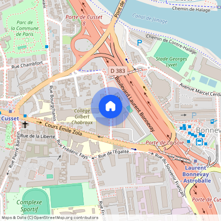 George Sand, Villeurbanne