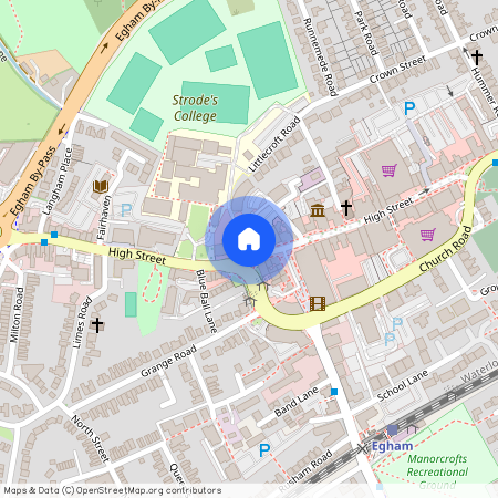Straits Gardens, High Street TW20