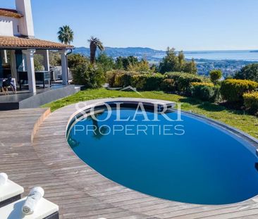 Villa avec piscine et vue panoramique baie de Cannes et Estérel - Photo 3