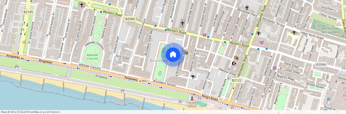 Brunswick Square, Hove BN3 1EH