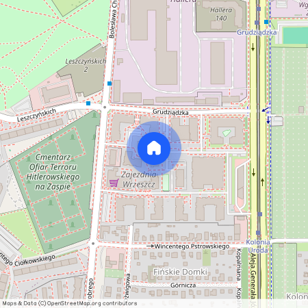 ul. Grudziądzka, Wrzeszcz Dolny, Gdańsk, pomorskie