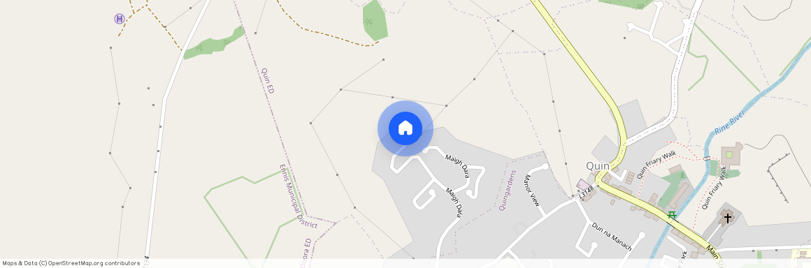 House For Rent, 45 Maigh Dara, Quin, Ennis, Co. Clare