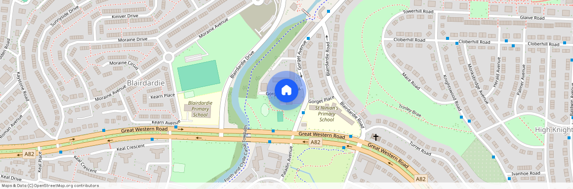 Gorget Quadrant, Knightswood, Glasgow