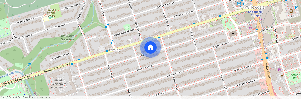 192 Bogert Avenue Unit# BSMNT # 1, Toronto