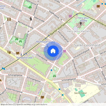 Zentrale Citywohnung bei der TU Graz – modern, hell & mit Terrasse!