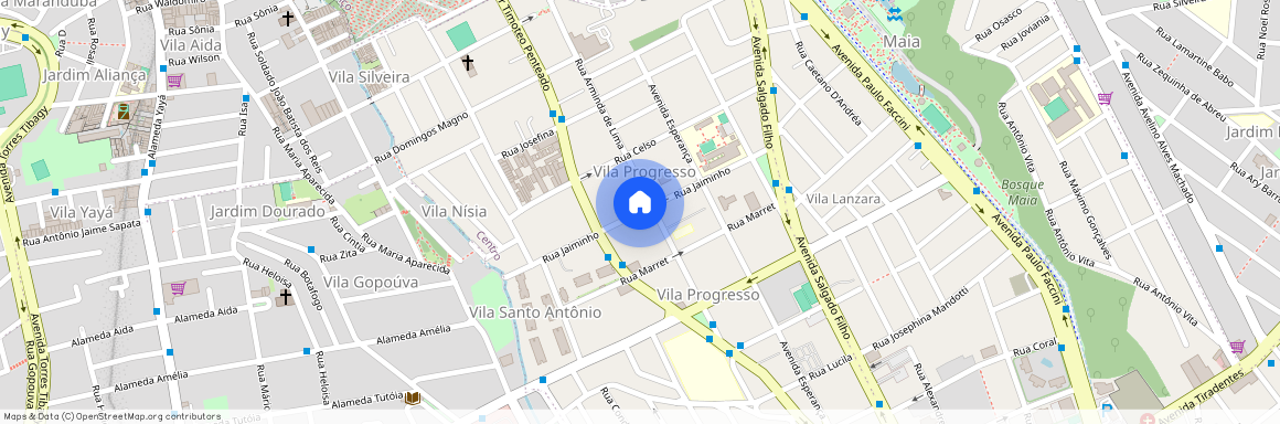 Rua Jaiminho - Vila Progresso, Guarulhos - SP