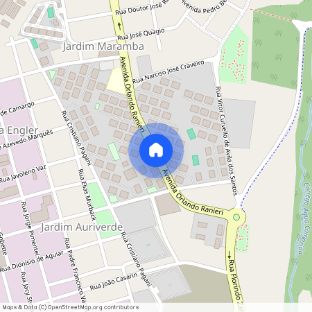 Avenida Orlando Ranieri, 10110, Parque Residencial das Camélias, Bauru, São Paulo, 17047001