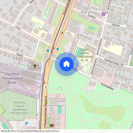 ul. Kutnowska, Borek, Krzyki, Wrocław, dolnośląskie