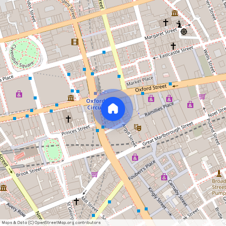 19-21 Argyll St, London, W1F