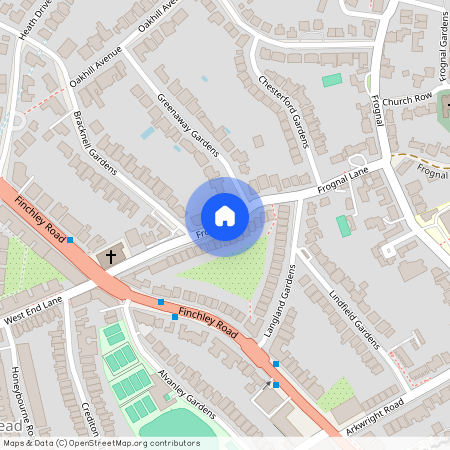 Frognal Lane, Hampstead, NW3, London