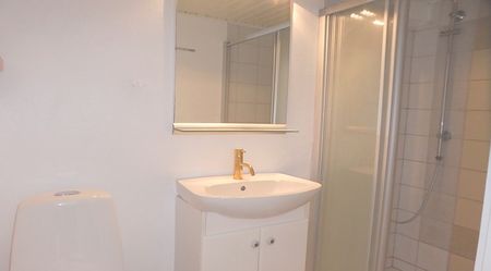 Lejlighed attraktivt beliggende i en længe i stor gård - direkte adgang til dejlig, ældre have og P-plads. Tæt ved smuk natur og gode busforbindelser på kongevejen - kort afstand til Hørsholm centrum og motorvejen. - Foto 4