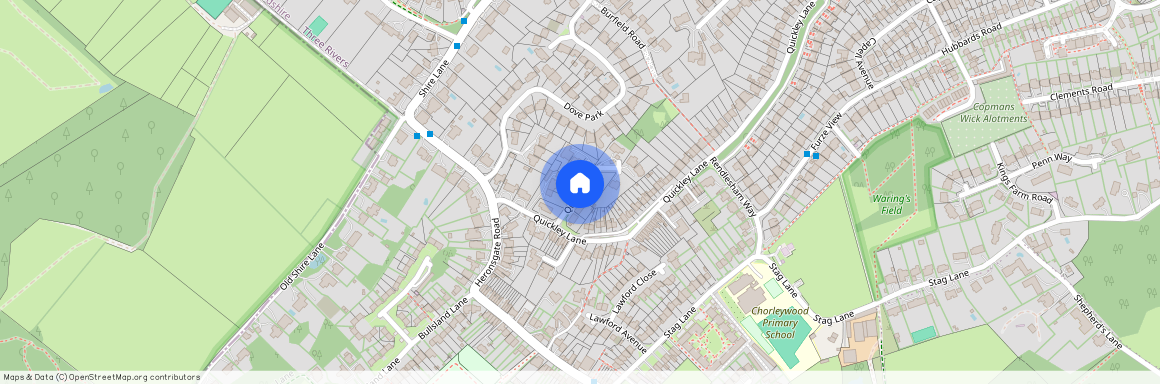 Quickley Rise, Chorleywood, Rickmansworth, WD3