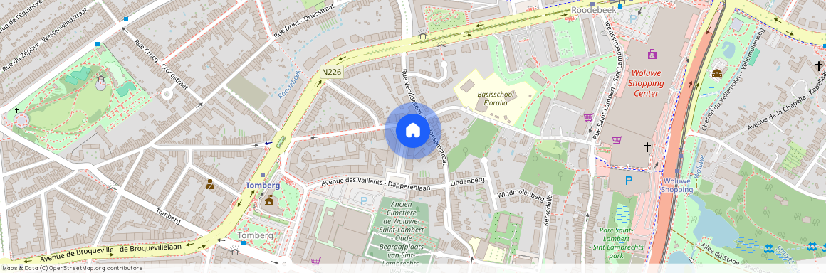 Avenue Baden-Powell - Baden-Powelllaan 8, 1200 Woluwe-Saint-Lambert - Sint-Lambrechts-Woluwe, Belgium