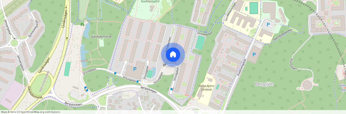 Västra Bergsjön, Göteborg, Västra Götaland, Siriusgatan 78