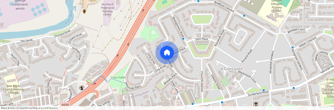 Wakenshaw Road, Gilesgate, Durham