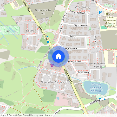 Ujeścisko, ul. Niepołomicka, Gdańsk