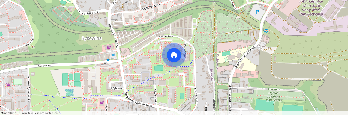 ul. Sztygarska, Bykowina, Ruda Śląska, śląskie