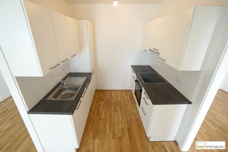 Optimal aufgeteilte 3 - Zimmer DG Wohnung inkl. EWE Küche & XXL-Terrasse in Spillern bei Stockerau/Wien/Korneuburg - Photo 3