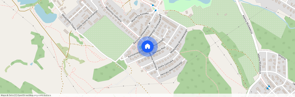 ul. Konstantego Ildefonsa Gałczyńskiego, Śródmieście, Jelenia Góra, dolnośląskie